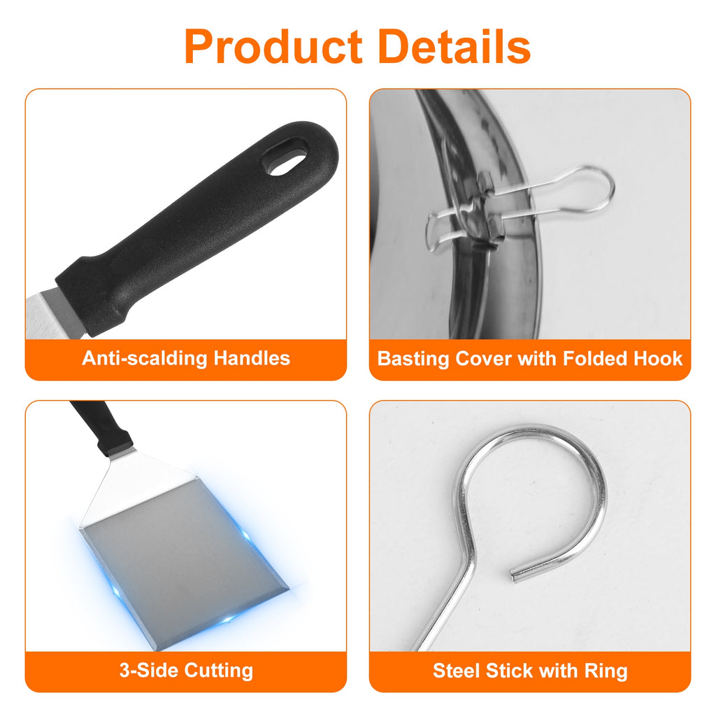 31Pcs Griddle Accessories Kit Flat Top Grill Accessories For Camp Chef With - Image 3