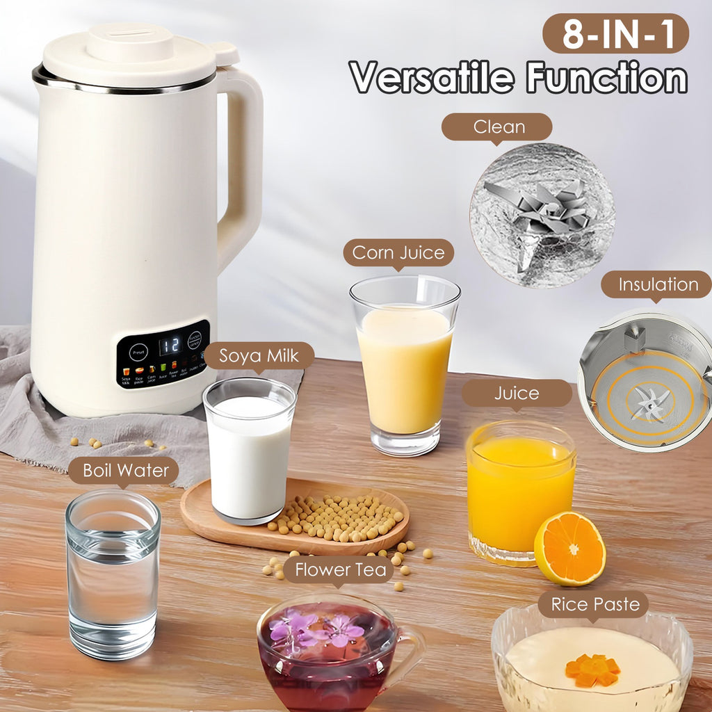 1Pc 27OZ Nut Milk Maker With 12Hours Delay Function Self Cleaning Keep Warm