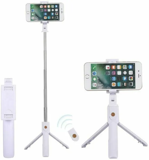 Selfie Stick Tripod Remote Desktop Stand Cell Phone Holder For US - Image 5