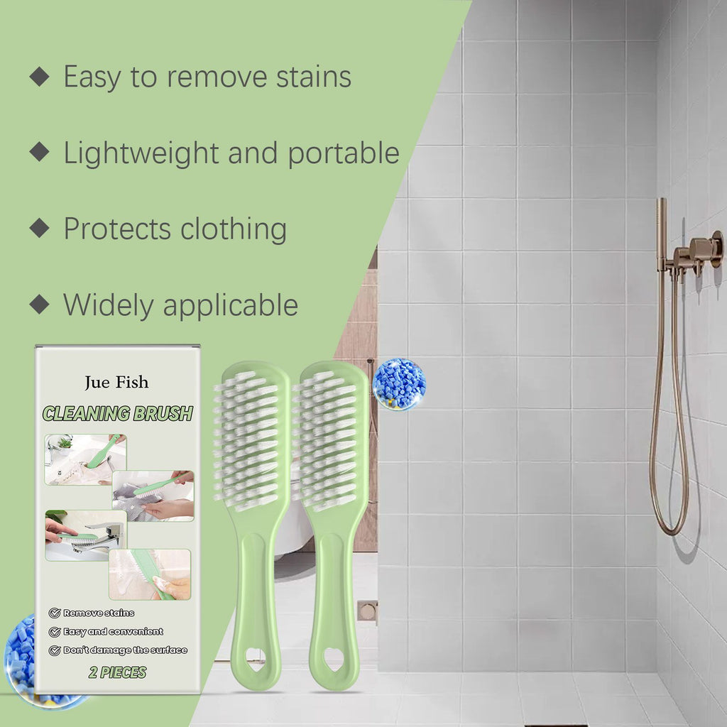JUE FISH Household Cleaning Brush Set 2 Pieces - Image 4
