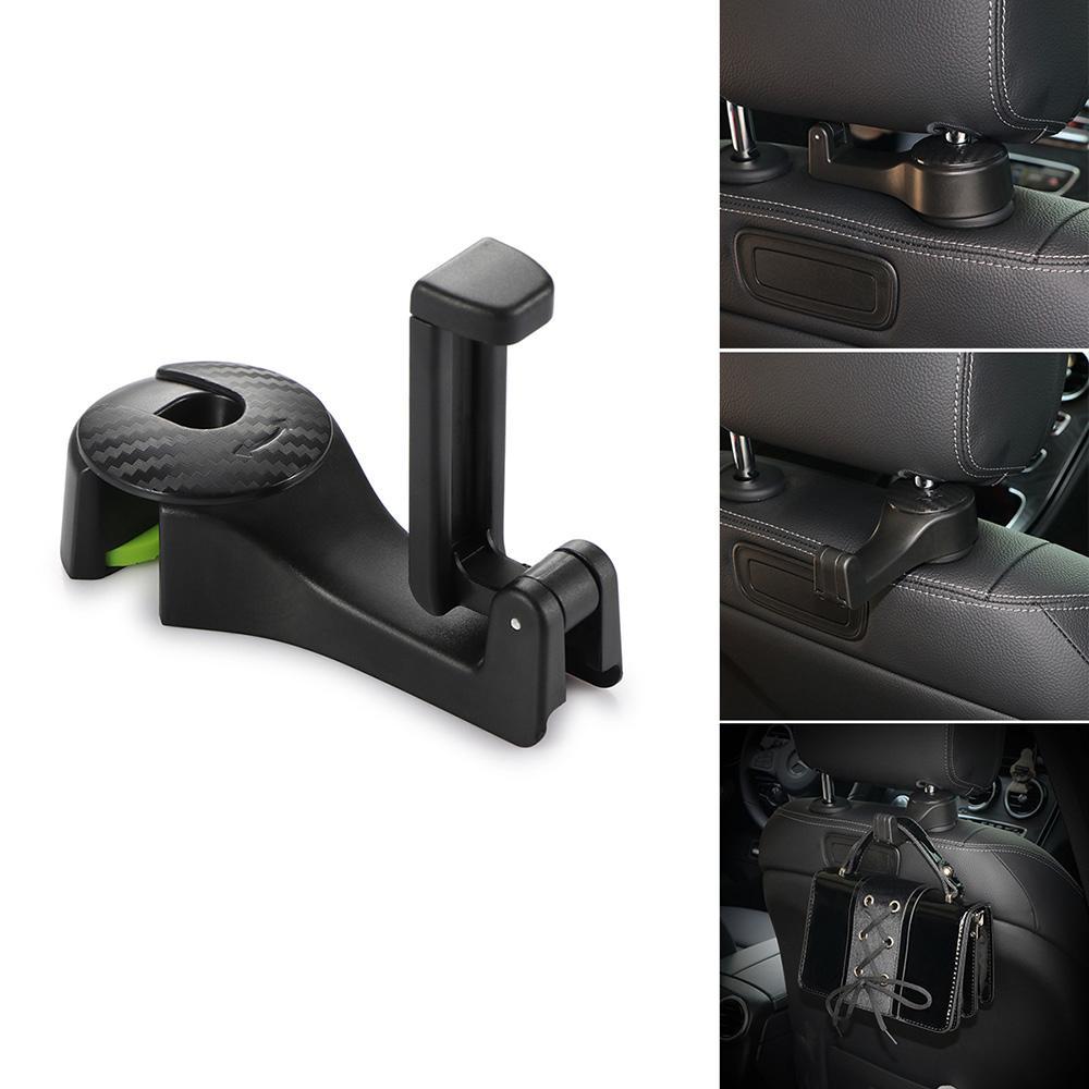 car headrest hook with phone main view