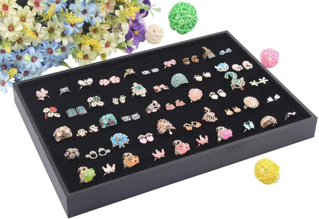 slots jewelry ring display organizer product angle 7