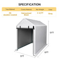 3x6 FT Storage Shed Heavy Duty Bike Tent