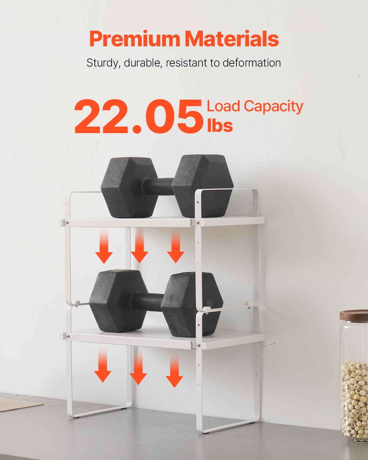 steel cabinet spice organizer shelf