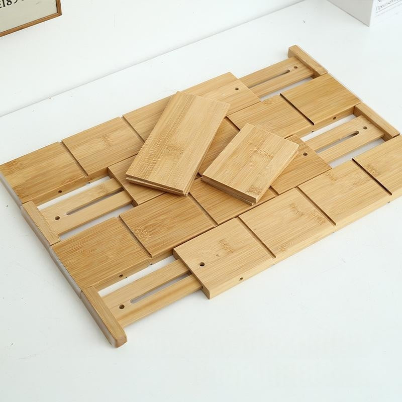 adjustable bamboo drawer dividers