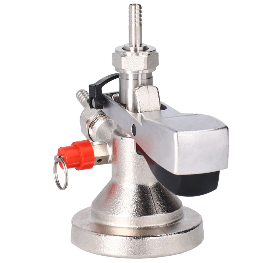G5 8 A Type Stainless Steel Beer Keg Tap Distributor Coupler With Relief Valve - Image 3