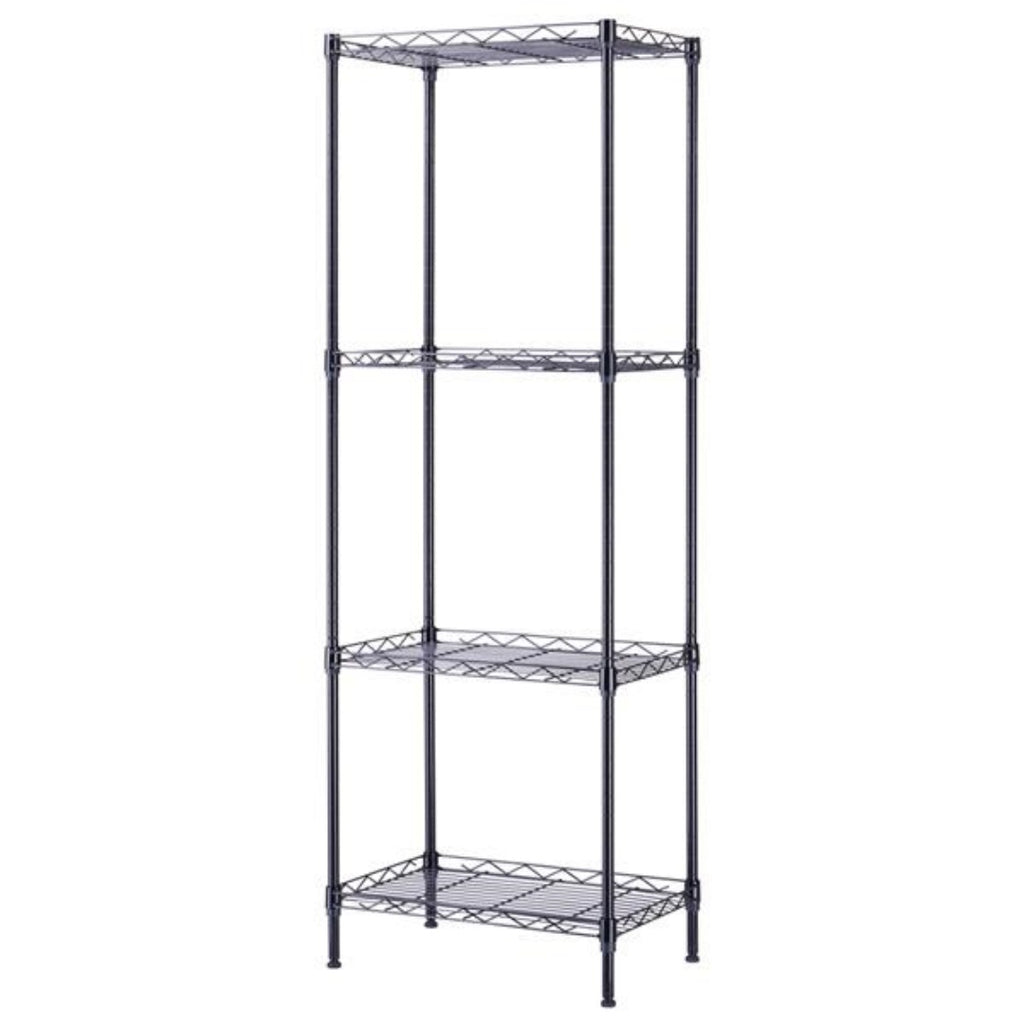 4 Tier Wire Shelving Unit Metal Storage Rack - Image 5