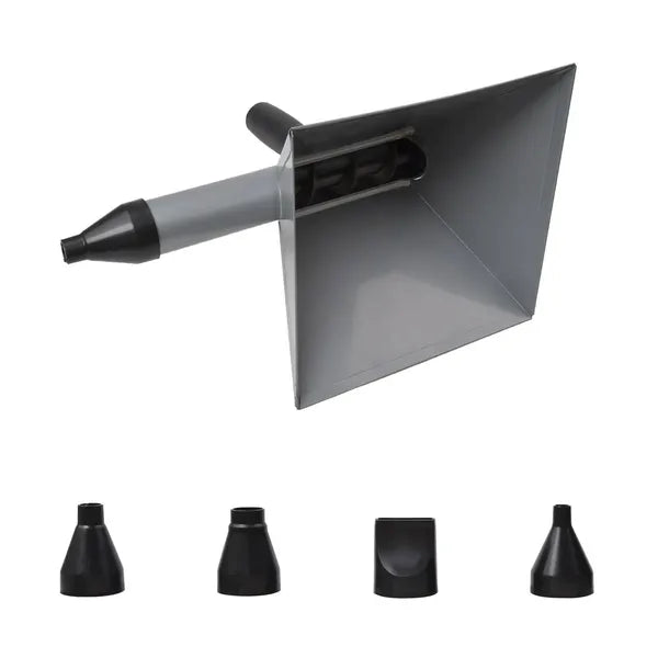 Easy to Use Cement Sprayer Gun With 4 Interchangeable Nozzles Stainless - Image 4