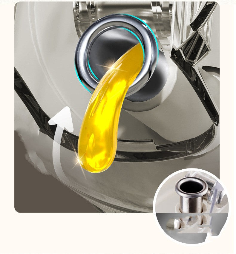 2-in-1 oil sprayer and dispenser bottle for cooking