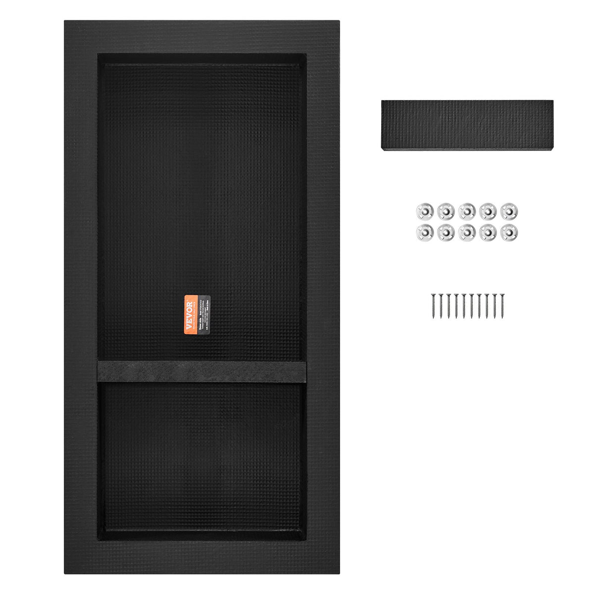 Shower Niche Ready For Tile 16 X 32 Double Shelf Organizer Square Corners - Image 5