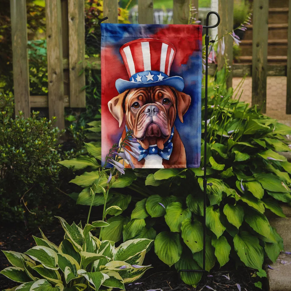 Dogue de Bordeaux Patriotic American Garden Flag Mailbox Flag Decorative Yard - Image 4