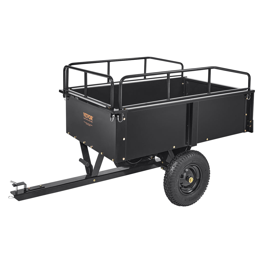 750-lb heavy-duty steel dump cart product view 3