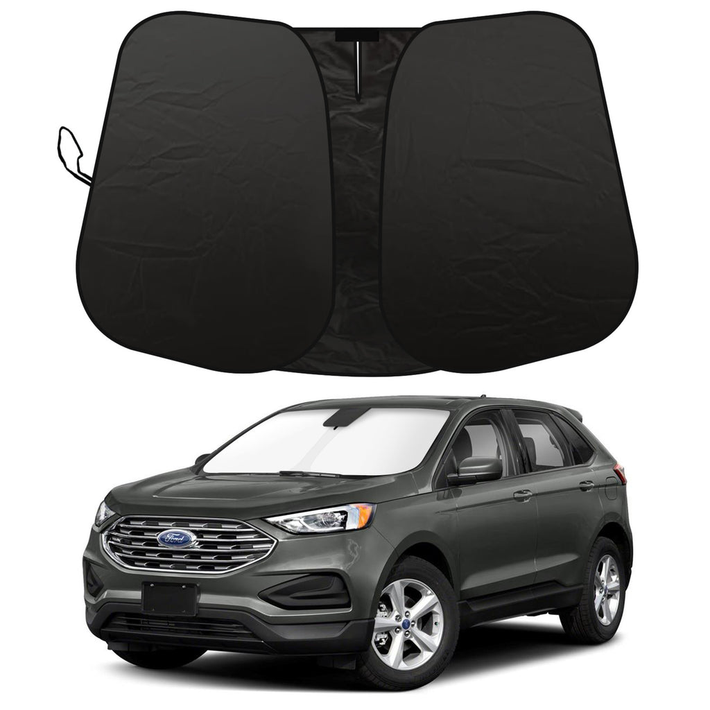 Car Windshield Sunshade Foldable Fit Ford Edge 15 24 Visor UV Block Shield Cover - Image 4