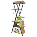 73" Multi Level Cat Tree with Condo & Perch Multi Cat Climbing Tower with