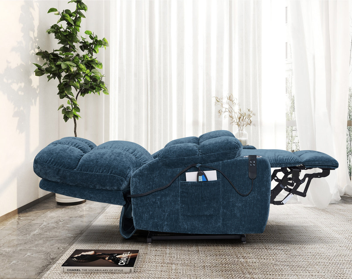 Liyasi Dual OKIN Motor Power Lift Recliner Chair for Elderly Infinite Position - Image 5