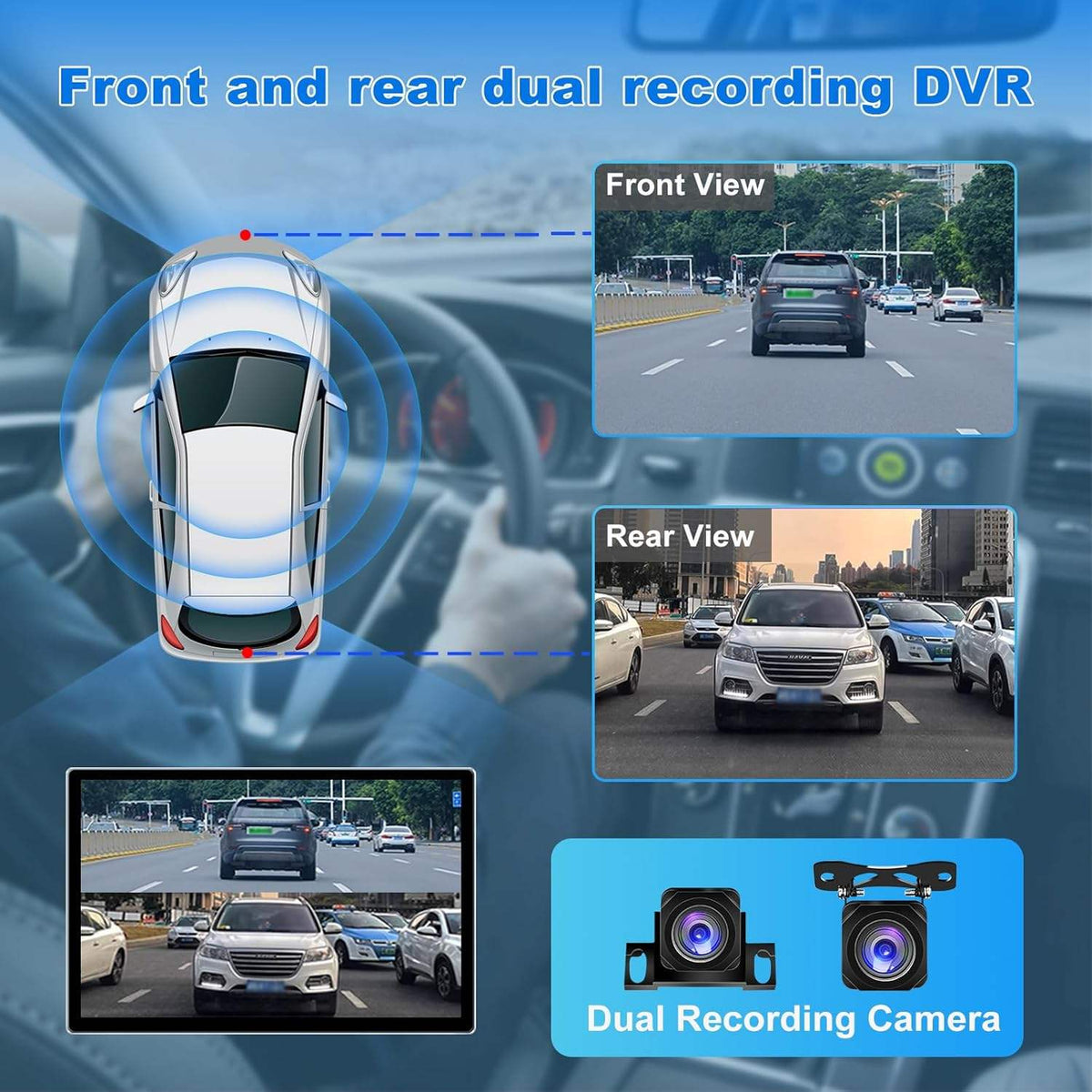 13in Double DIN Car Stereo CarPlay Android Auto SWC RDS DSP - Image 5