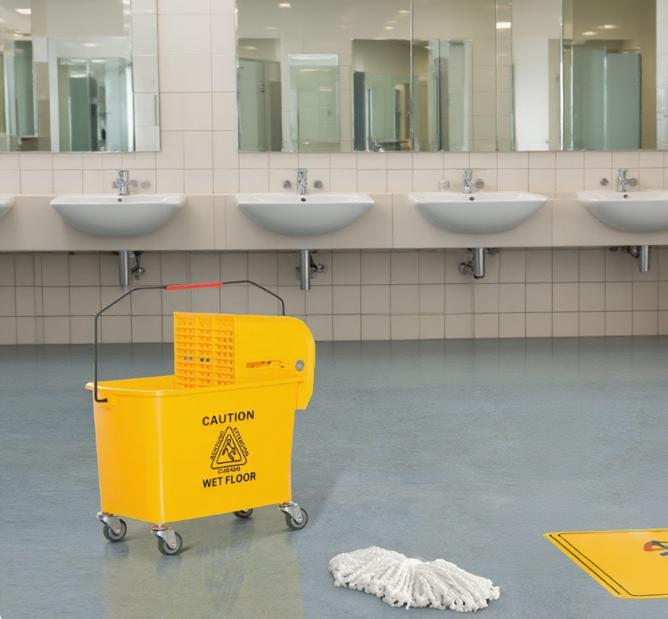 Mop Bucket With Wringer Compact Only Including 1pcs - Image 2