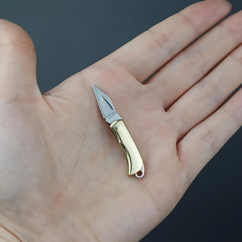 Mini Knife In Unstreaked Yellow - Image 3