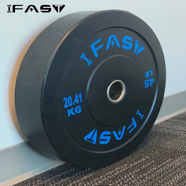 Olympic Weight Plates Rubber Bumper Plates 2 Inch Steel Add 45lb Bundle - Image 5