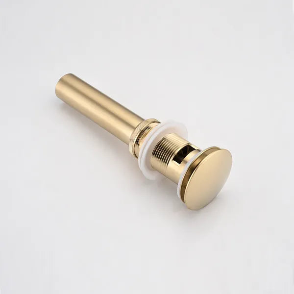 Bathroom Sink Drain With Overflow Vessel Sink Lavatory Vanity Pop Up Drain - Image 4