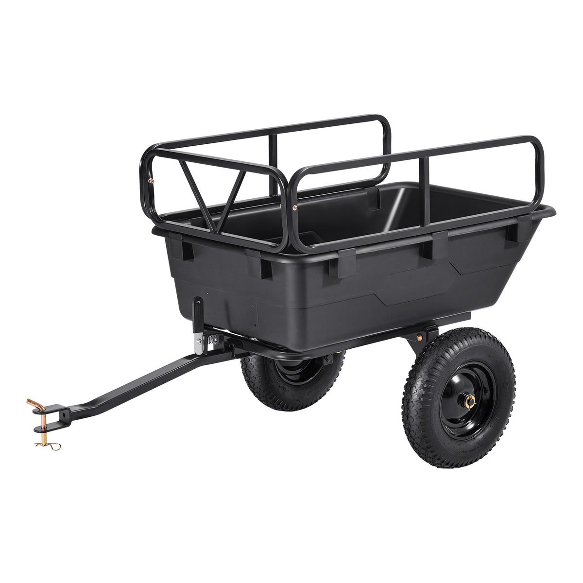 500-lb poly dump trailer 10 cu ft product view 1