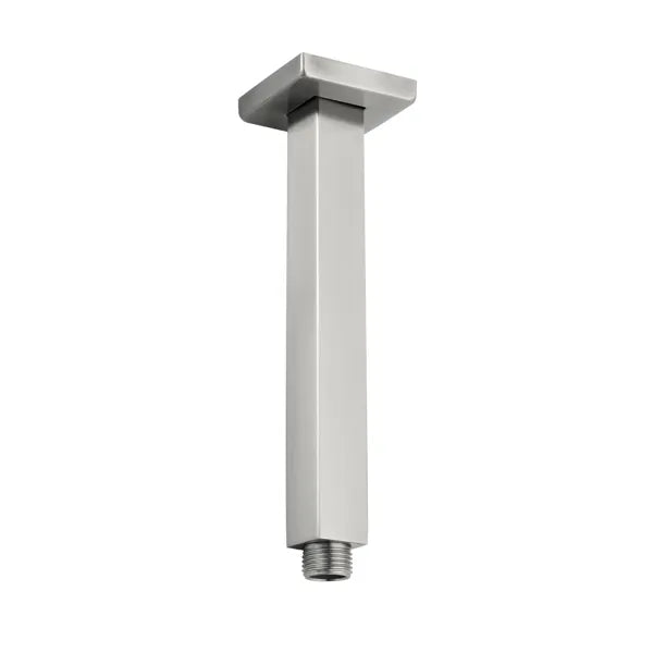 Shower Arm With Flange 1/2 NPT Tapered Threads Rain Shower Head Arm Ceiling - Image 5