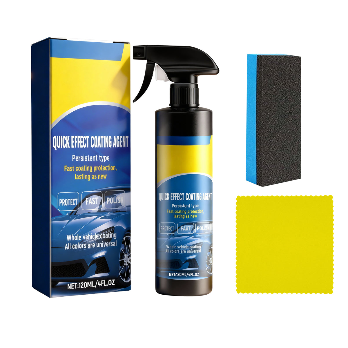 Car Coating Agent Paint Sealant Waterproof Decontamination Gloss Polish - Image 3