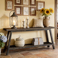 Two-Tier Living Room Sofa Console Table
