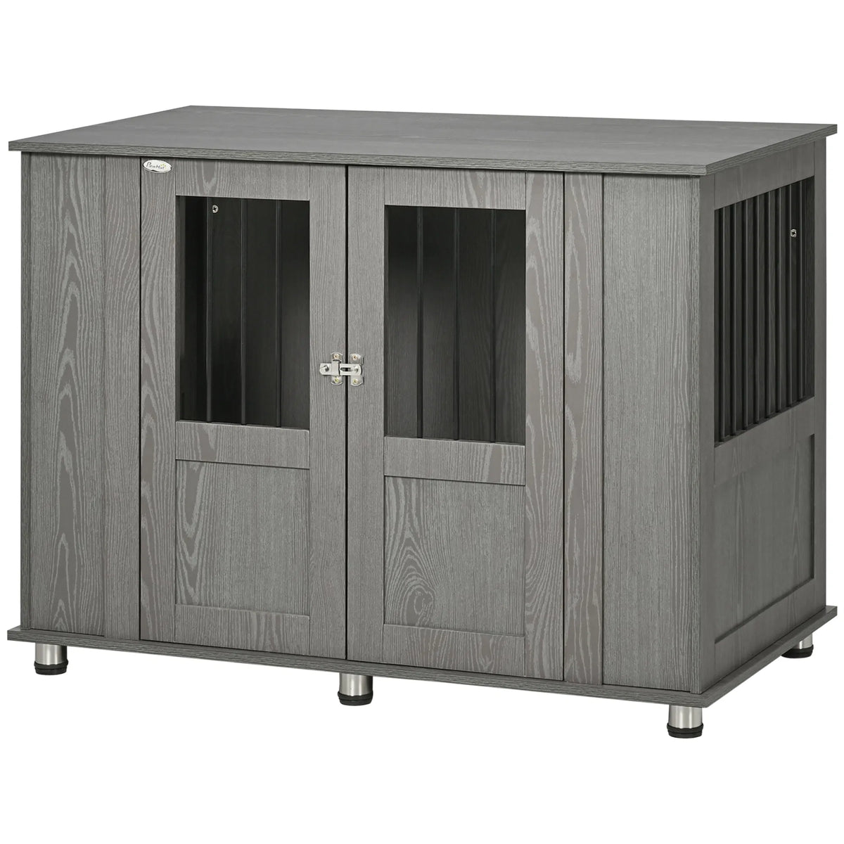 Dog Crate Furniture with Lockable Magnetic Door Adjustable feet for Extra - Image 5