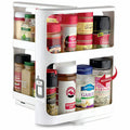 2-tier rotating spice rack