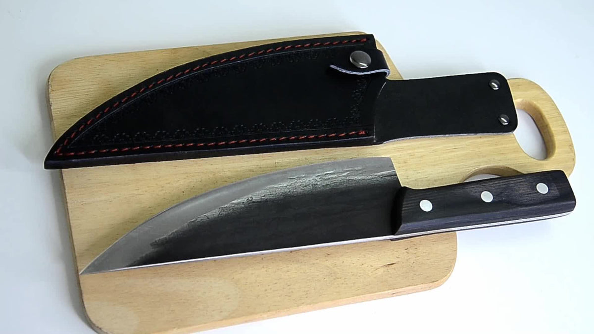 High Carbon Steel Household Fish Killing And Bone Removing Knife - Image 4