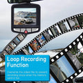 2.4'' Full HD 1080P Dash Cam Car DVR Front or Rear Camera Night Vision G sensor