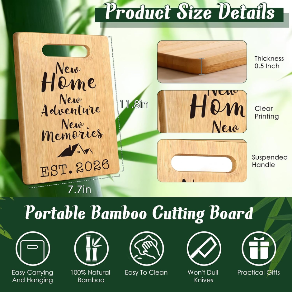 Housewarming Gifts New Home Cutting Board 2026 Apartment Gift Idea New - Image 4