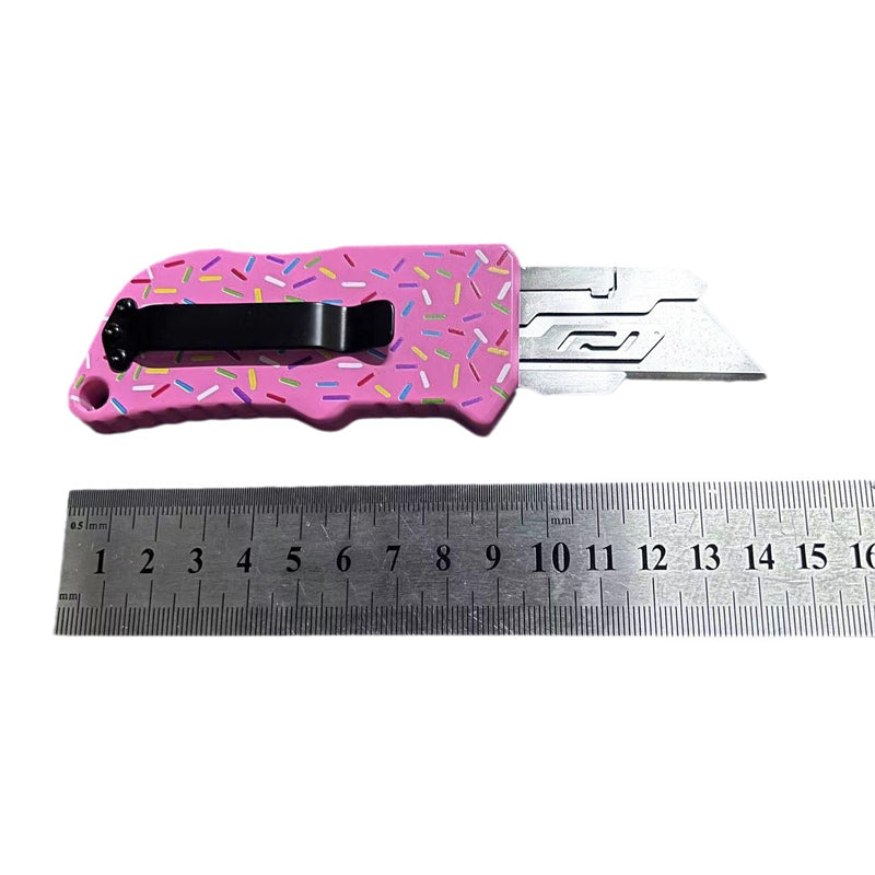 Aluminum Retractable Multi Purpose Knife Includes 5 SpareBlades Quick