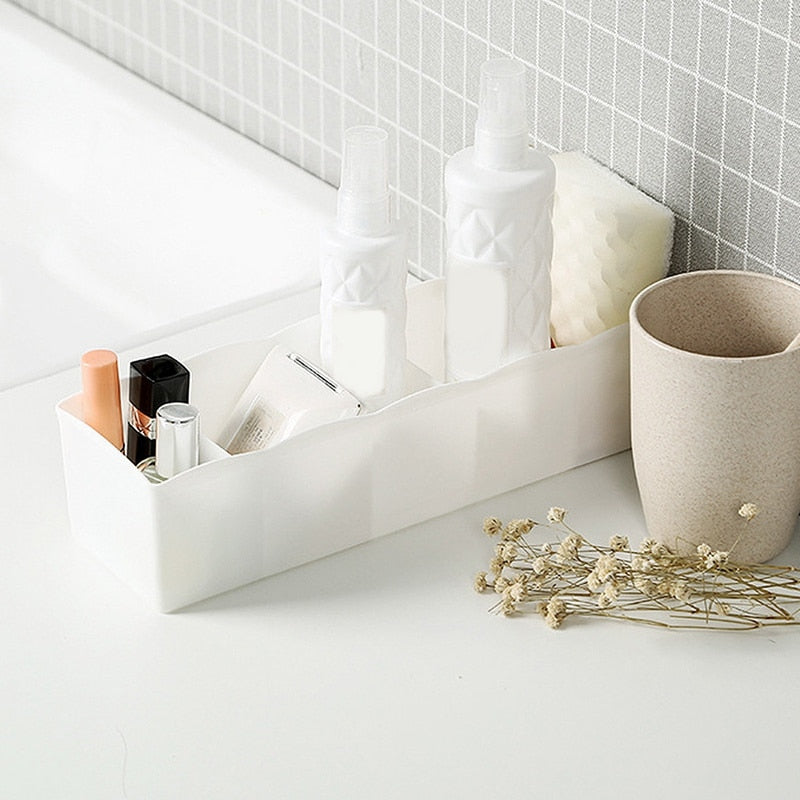 stackable divided-grid storage drawer