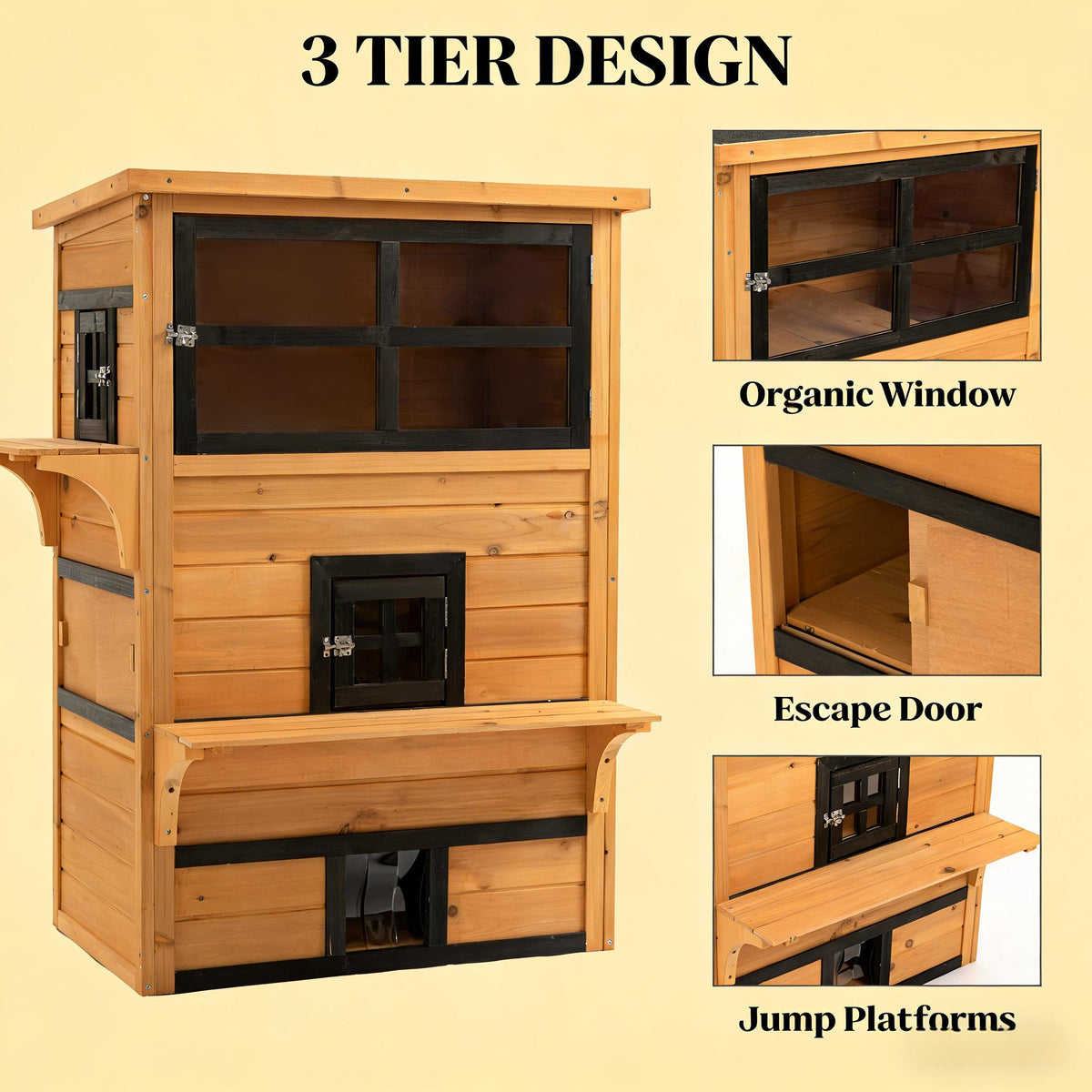 Pet House Outdoor Cat - Image 4