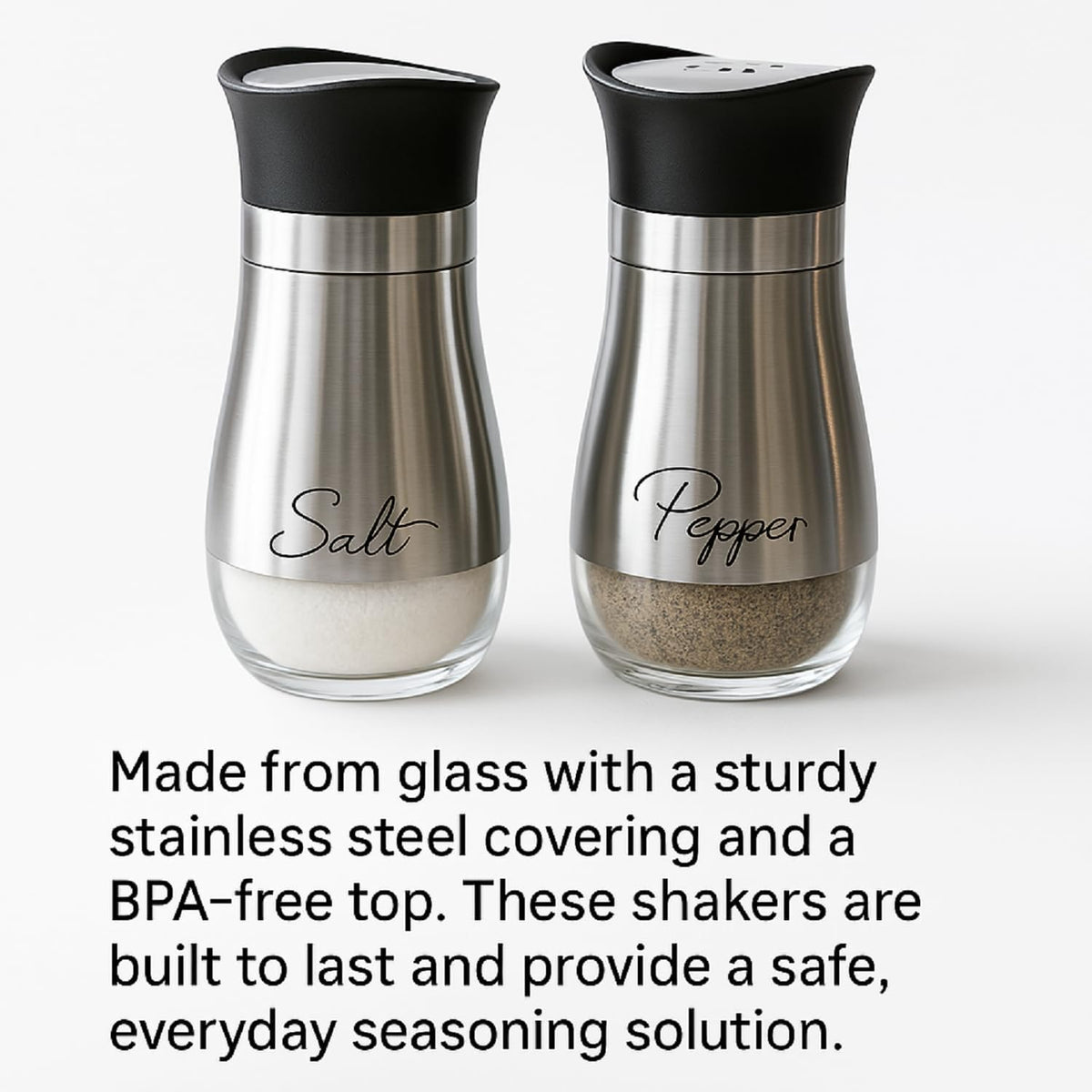 Salt And Pepper Shakers Set Salt Containers For Gifts Kitchen Decor Home - Image 4