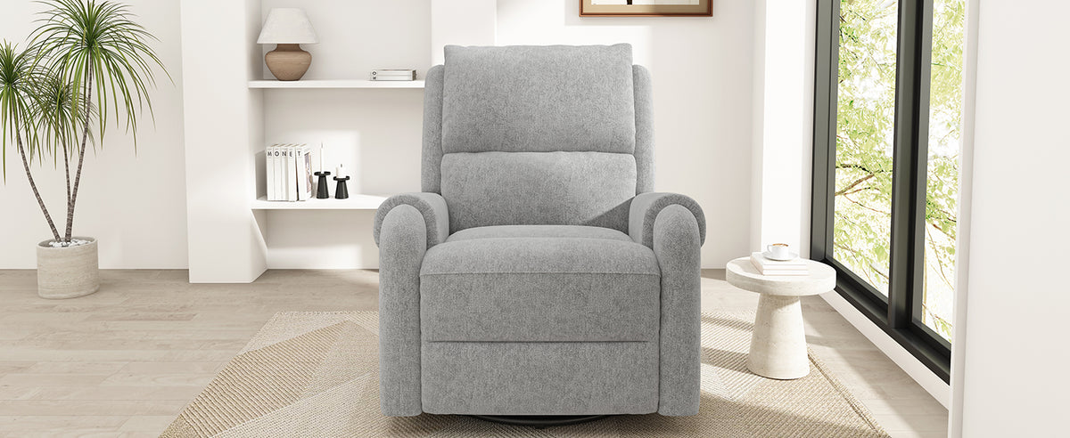 Manual Recliner Massage Recliner Chair Nursery Recliner Chair Swivel Rocker - Image 5