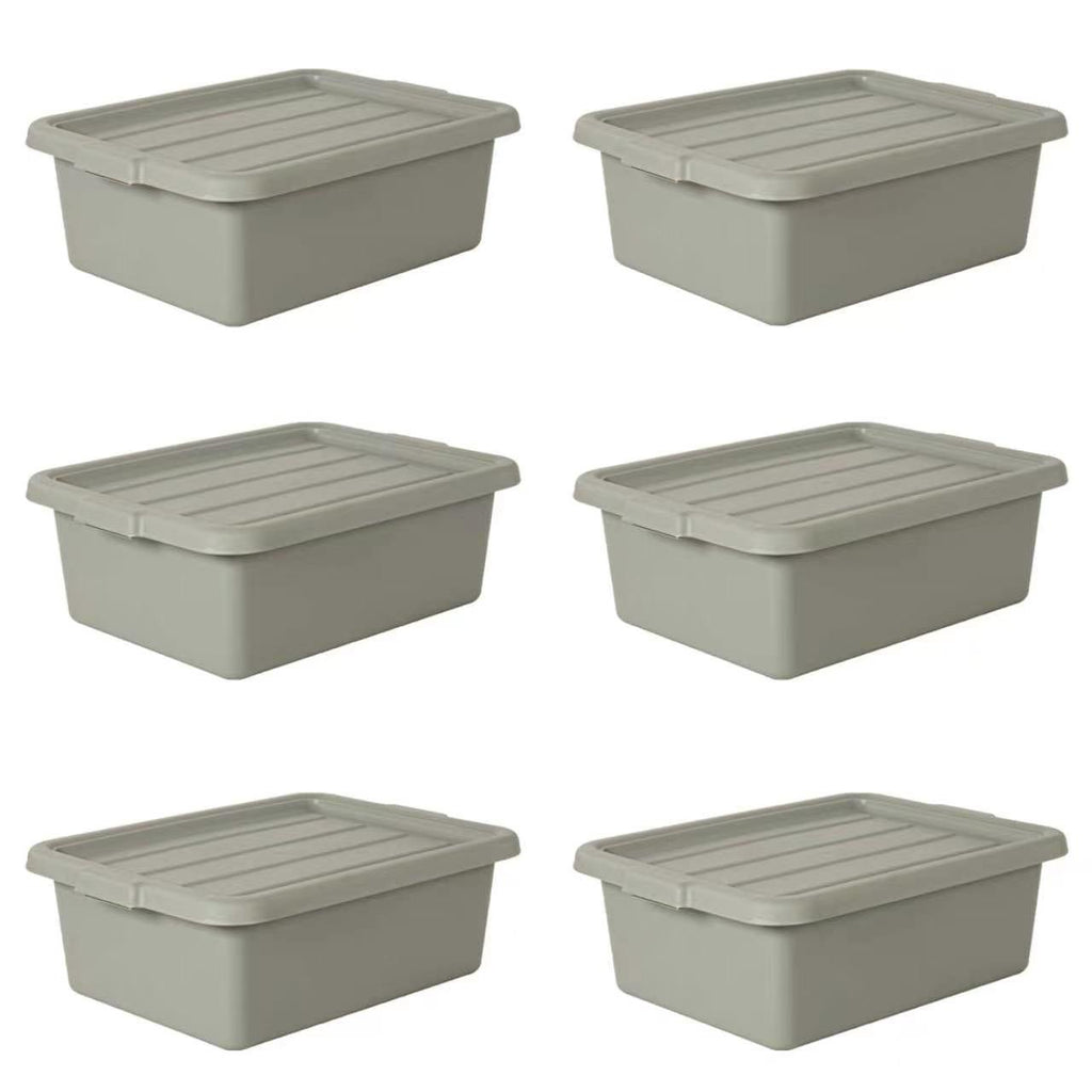 20 X 15 Pack 20 15 Gallon Meat Lug Commercial Tubs With Lids Food Grade Plastic Bus