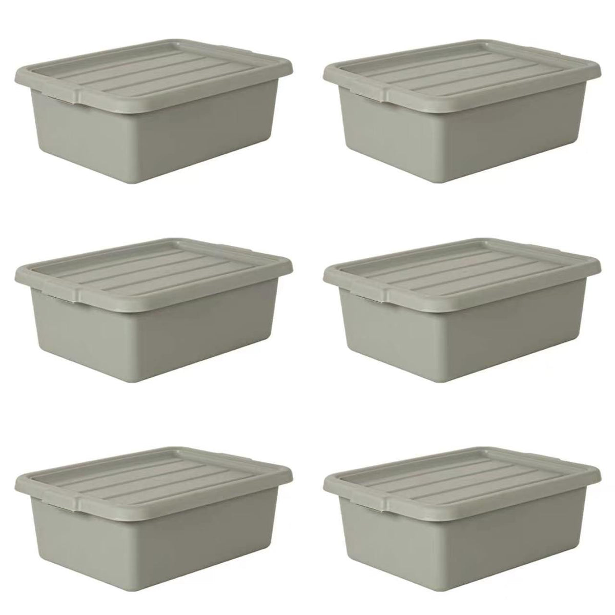 20 X 15 Pack 20 15 Gallon Meat Lug Commercial Tubs With Lids Food Grade Plastic Bus
