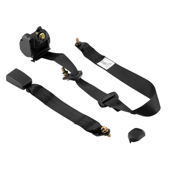 2Pcs Universal Retractable 3 Point Seat Belt Car Vehicle Safety Belt Harness Set - Image 4