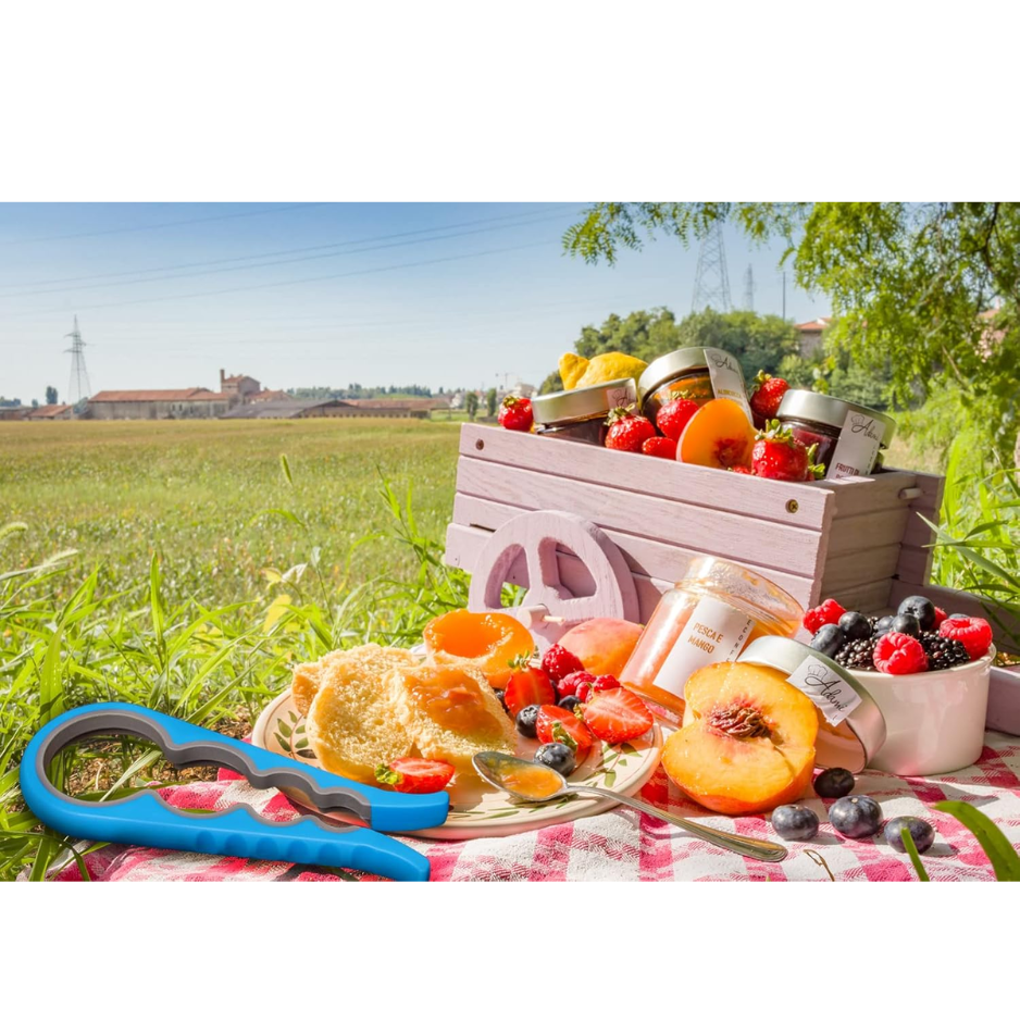 Multi Size Jar & Bottle Opener For Seniors & Arthritis Anti Slip Rubber - Image 3