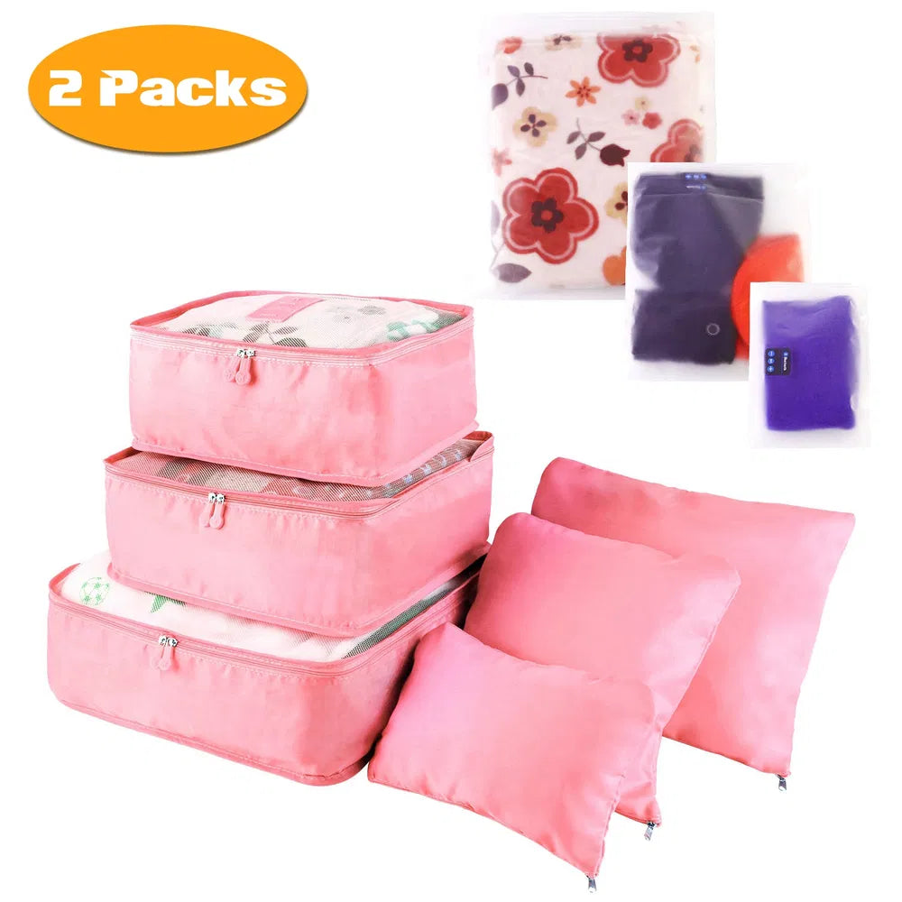 9pcs set clothes storage bags packaging and components
