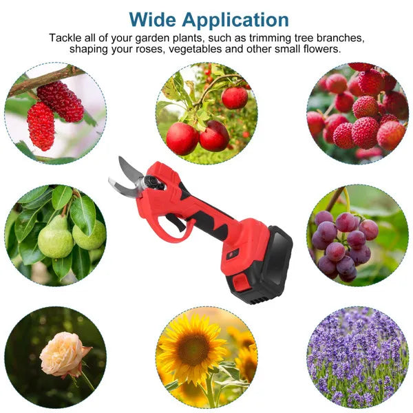 21v electric pruning shears cordless product angle 6