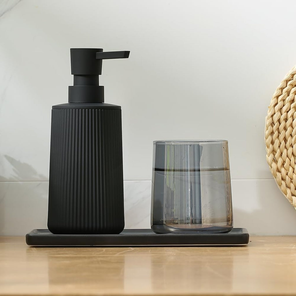 small soap dispenser for bathroom product angle 6