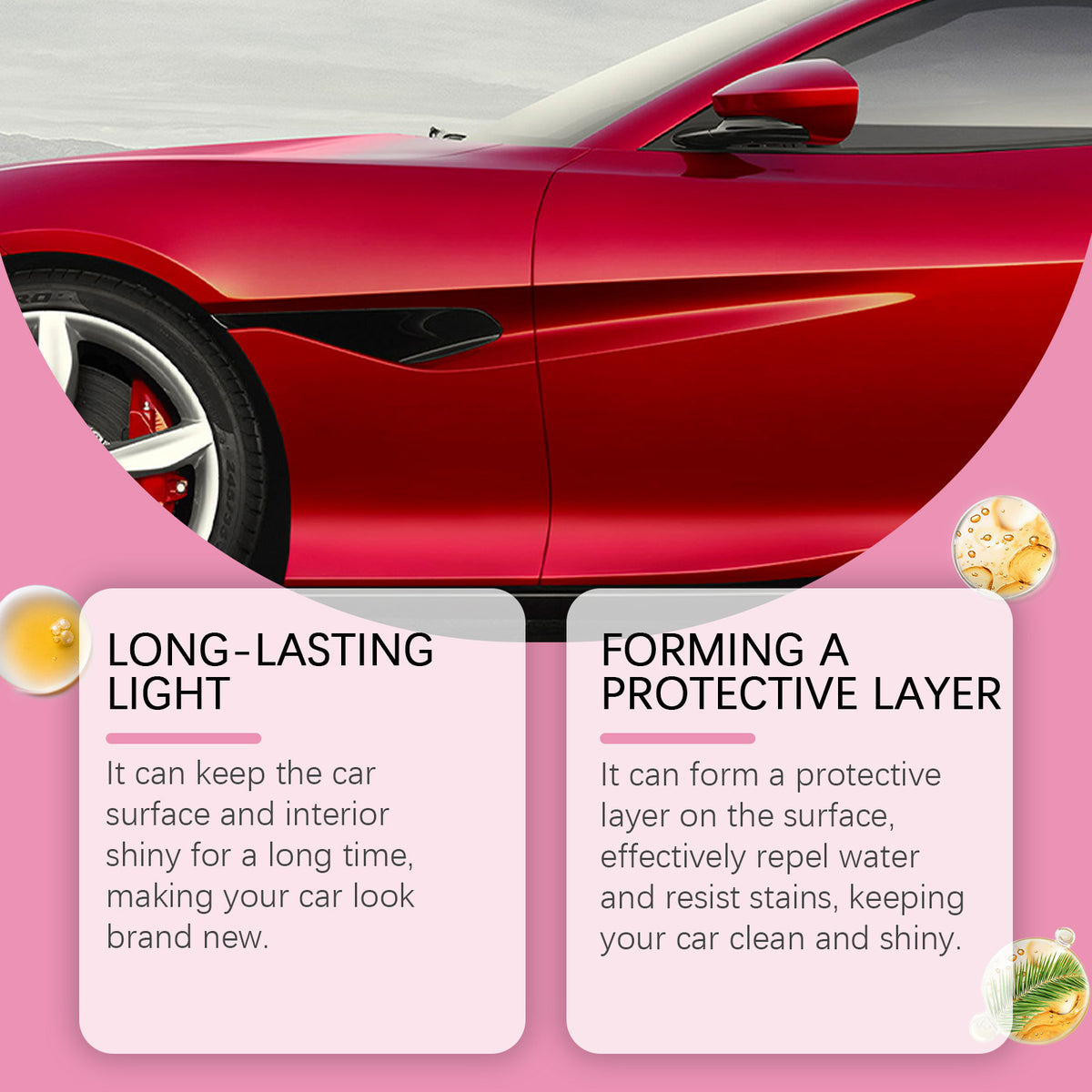 Car Gloss Care Agent Paint Anti Stain Scratch Repair Polish - Image 3