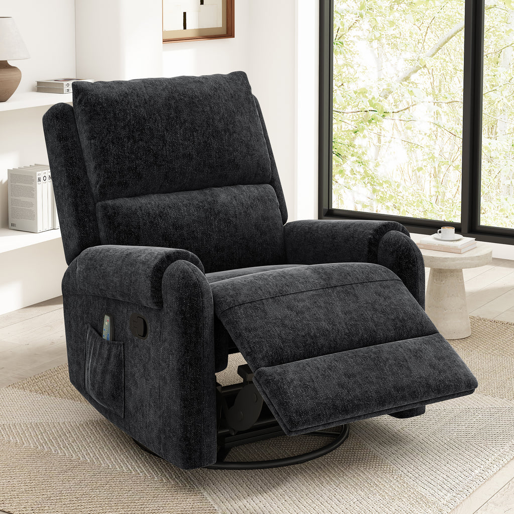Manual Recliner Massage Recliner Chair Nursery Recliner Chair Swivel Rocker - Image 3