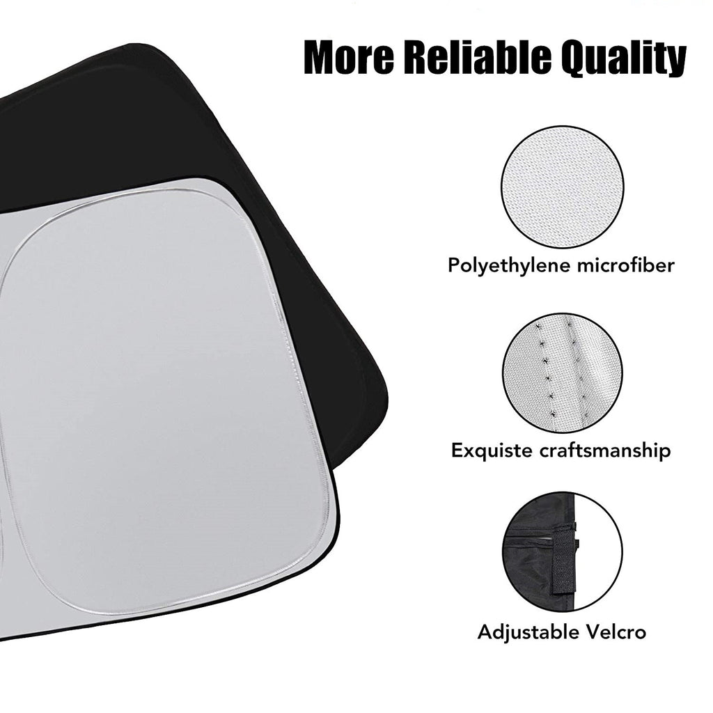 For Issan Rogue 2014 2020 Car Front Windshield Sun Shade Reflective Uvs Cover - Image 3