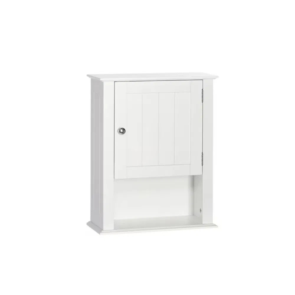 Door Bathroom Medicine Cabinet And Laundry Wallstorageshelf White - Image 6