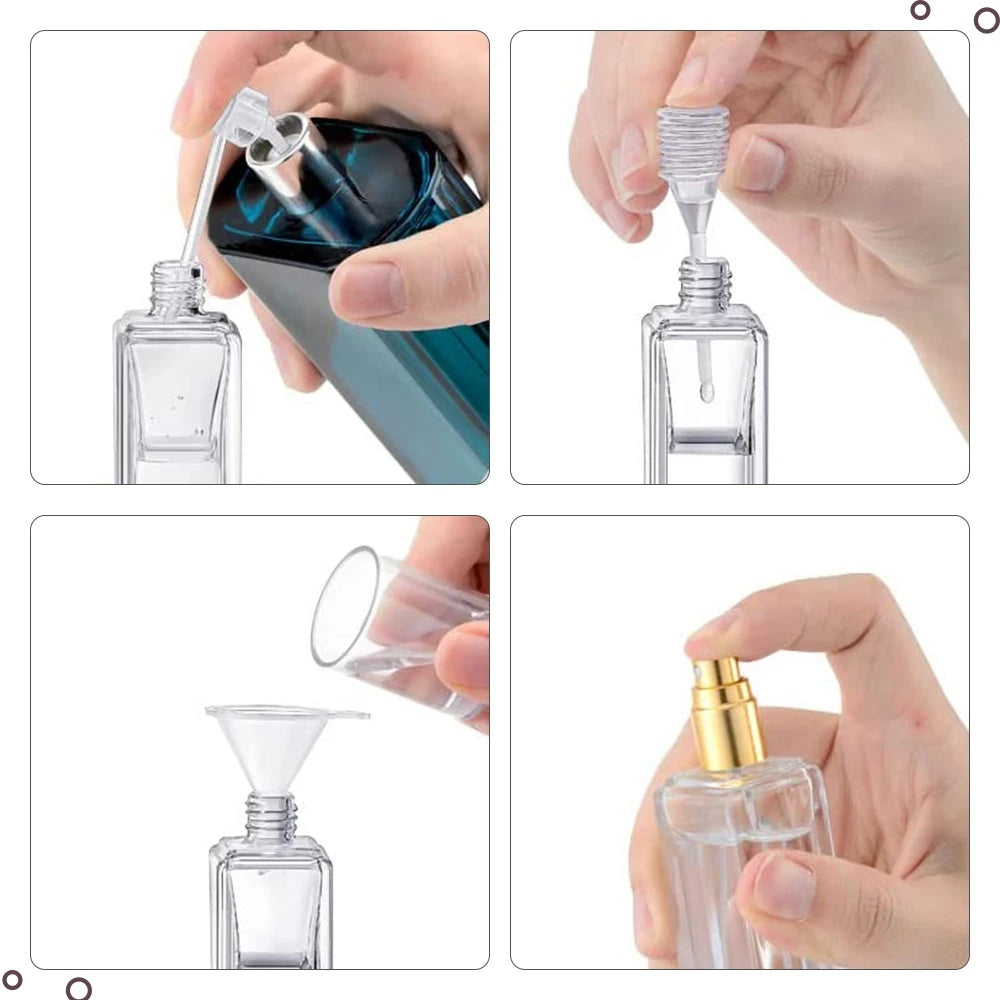 3pcs mini plastic dispenser for dimensions and features